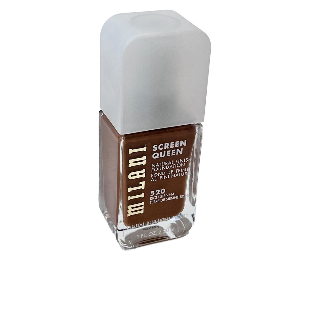 Milani Screen Queen Natural Finish Foundation 550 Rich Sienna